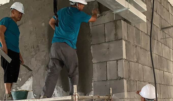 上海德馬辦公室裝修施工現(xiàn)場實拍圖_齊建裝飾裝修工程項目